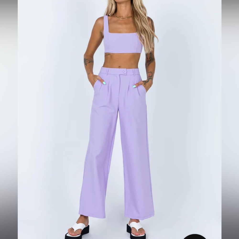 Princess Polly Huxley Set Lilac US 6